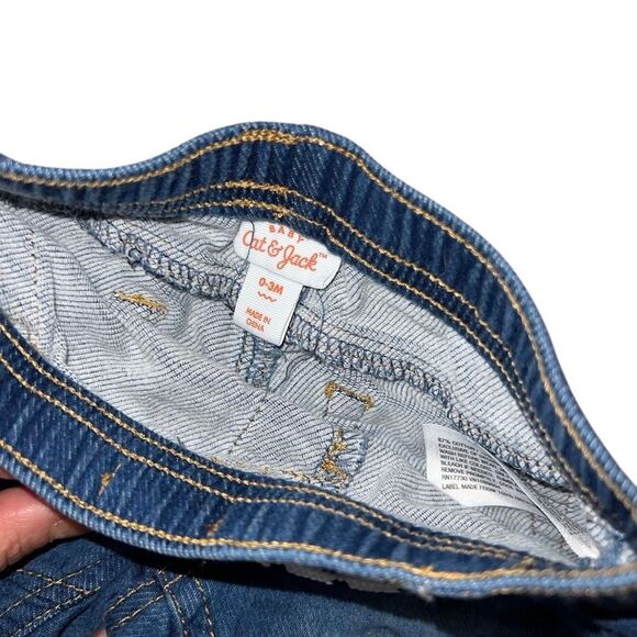 Baby 0-3 months pull on jeans - Picture 2 of 2